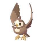 Imagen de Starly variocolor hembra en Leyendas Pokémon: Z-A