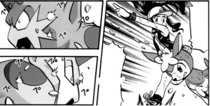 Deerling usando drenadoras.