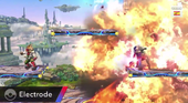 Electrode usando explosión en SSB4.