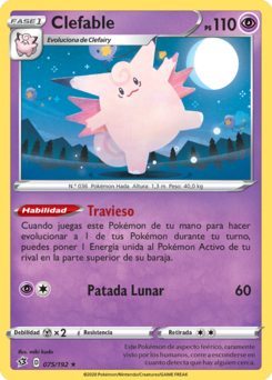 Carta de Clefable
