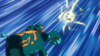 Bellibolt de e-Nigma usando electrocañón.