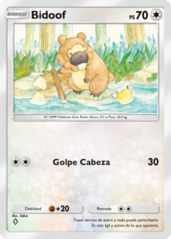 Carta de Bidoof