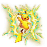 Ilustración de Pikachu para el Pokémon Championships Asia 2024.