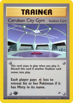 Carta Cerulean City Gym