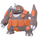 Imagen de Rhyperior hembra en Leyendas Pokémon: Arceus