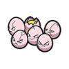 Icono de Exeggcute en Pokémon HOME (v. 3.2.1)