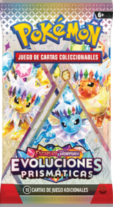 Sobre de Jolteon, Vaporeon y Flareon