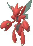 Imagen de Scizor hembra en Pokémon Espada y Pokémon Escudo