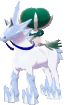 Imagen de Calyrex jinete glacial en Pokémon Espada y Pokémon Escudo