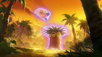 Exeggutor salvaje usando confusion en el VEP04.