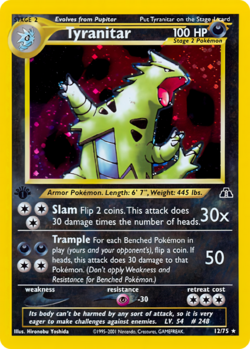 Carta de Tyranitar