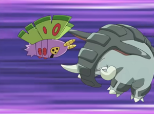 Dustox de Jessie usando Tacleada/Placaje.