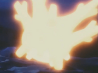 Corsola de Misty usando recuperación.