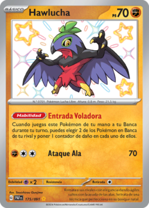 Versión Rara Variocolor de la carta en Destinos de Paldea