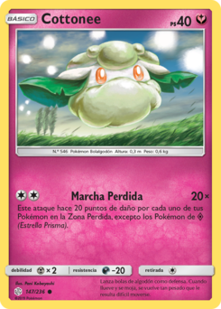 Carta de Cottonee