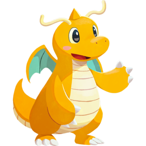 Dragonite en Pokémon Café ReMix.