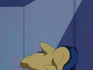 Cyndaquil usando Ataque rápido