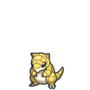Icono de Sandshrew en Pokémon Escarlata y Púrpura
