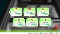 Un equipo en Pokémon: Let's Go, Pikachu! y Let's Go, Eevee!.