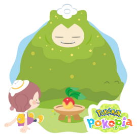 Pegatina de Ditto y Musgorlax.