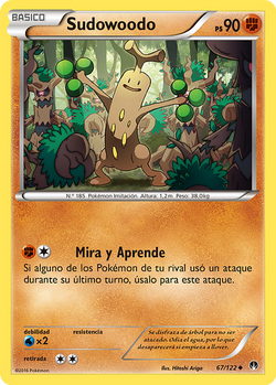 Carta de Sudowoodo