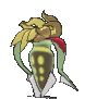 Imagen posterior de Malamar variocolor en Pokémon X, Pokémon Y, Pokémon Rubí Omega, Pokémon Zafiro Alfa, Pokémon Sol, Pokémon Luna, Pokémon Ultrasol y Pokémon Ultraluna