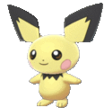 Imagen de Pichu en Pokémon Espada y Pokémon Escudo