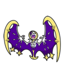 Icono de Lunala en Pokémon Escarlata y Púrpura