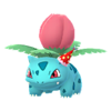 Ivysaur con gorro de fiesta rojo