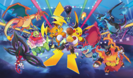 Mega-Emboar en la ilustración del Campeonato Pokémon de Japón 2026