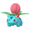 Ivysaur con gorro de fiesta rojo