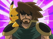 ...cuando de repente un Aura Guardián apareció junto con un Pikachu...