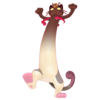 Imagen de Meowth Gigamax variocolor en Pokémon HOME