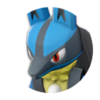 Icono de Lucario en Leyendas Pokémon: Arceus