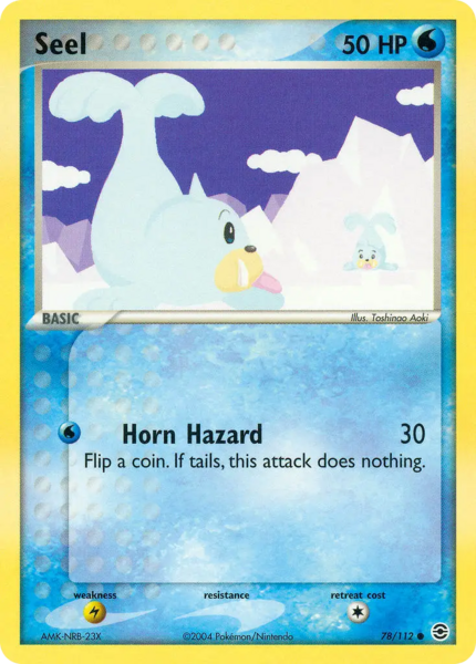 Archivo:Seel (FireRed & LeafGreen TCG).png