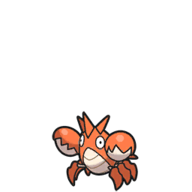 Icono de Corphish en Pokémon Escarlata y Púrpura