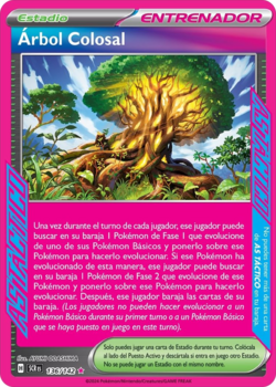 Carta Árbol Colosal