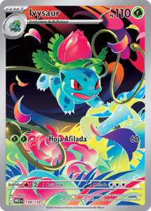 Versión Rara Ilustración de la carta en Megaevolución