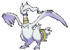 Imagen de Reshiram variocolor en Pokémon X, Pokémon Y, Pokémon Rubí Omega, Pokémon Zafiro Alfa, Pokémon Sol, Pokémon Luna, Pokémon Ultrasol y Pokémon Ultraluna