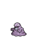 Icono de Grimer en Pokémon Escarlata y Púrpura