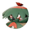 Icono de Decidueye de Hisui variocolor en Leyendas Pokémon: Arceus
