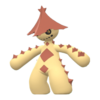 Imagen de Cacturne variocolor hembra en Pokémon Diamante Brillante y Pokémon Perla Reluciente