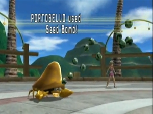 Bomba Semilla/Bomba Germen en Pokémon Battle Revolution.