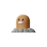 Imagen de Diglett en Pokémon: Let's Go, Pikachu! y Pokémon: Let's Go, Eevee!