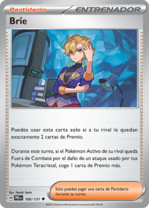Versión Infrecuente de la carta en Evoluciones Prismáticas