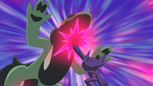 Sableye de Ult/Unai usando Golpe al Cuello/Golpe Mordaza.
