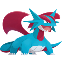 Salamence en Pokémon Café ReMix.