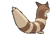 Imagen posterior de Furret en Pokémon X, Pokémon Y, Pokémon Rubí Omega, Pokémon Zafiro Alfa, Pokémon Sol, Pokémon Luna, Pokémon Ultrasol y Pokémon Ultraluna