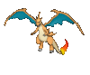Imagen de Mega-Charizard Y en Pokémon X, Pokémon Y, Pokémon Rubí Omega, Pokémon Zafiro Alfa, Pokémon Sol, Pokémon Luna, Pokémon Ultrasol y Pokémon Ultraluna