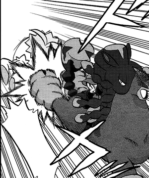 Mudsdale de Hela usando Megapatada.
